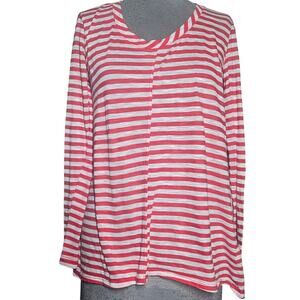 Lightweight Striped Tee Size Small